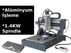 Roboarge Profesyonel Masaüstü Cnc Router 1.4kw Alüminyum Işleme 40X36CM. Model-2